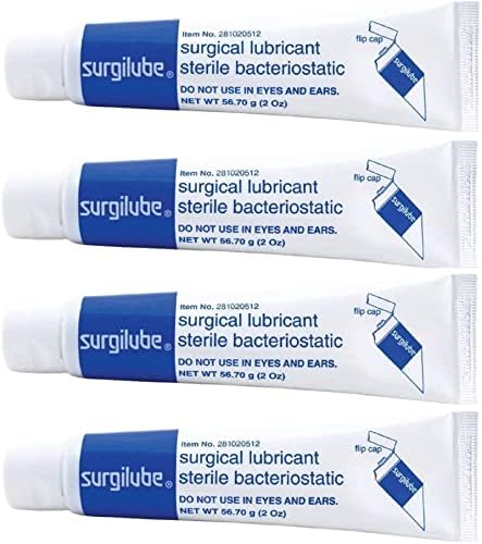 Surgilube 2 oz Tube, pack of 4